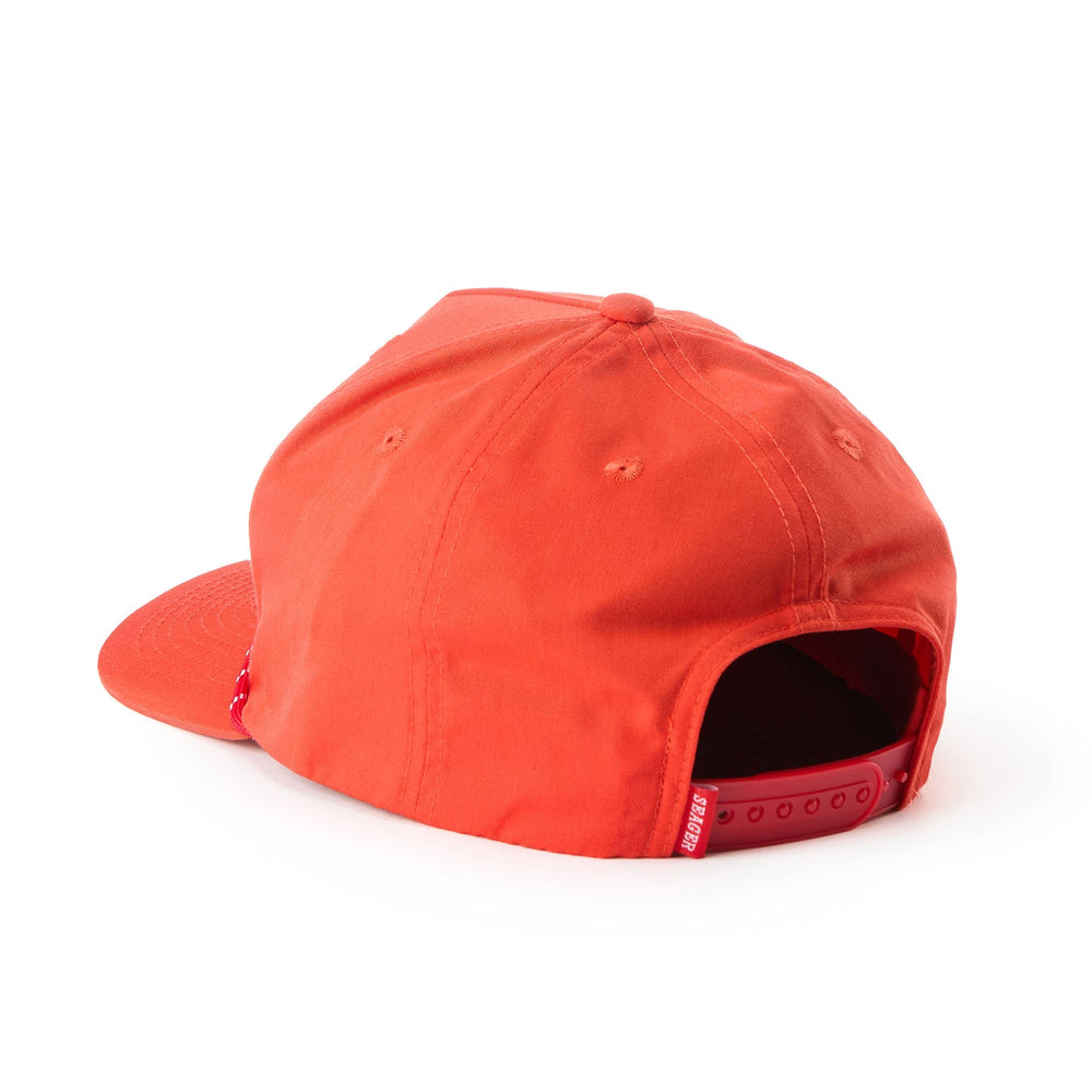 SEAGER Branded Snapback - ORANGE - Sun Diego Boardshop