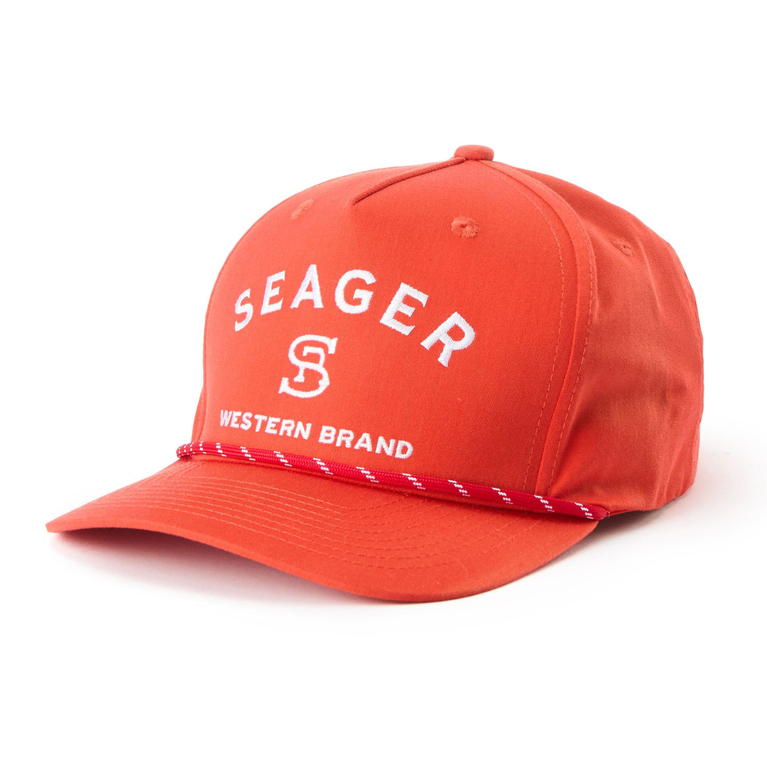 SEAGER Branded Snapback - ORANGE - Sun Diego Boardshop