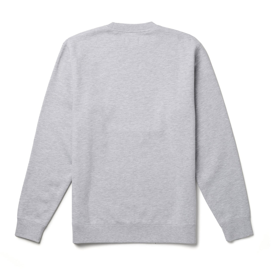 SEAGER Company Mid-Weight Crew - HEATHER GRAY - Sun Diego Boardshop