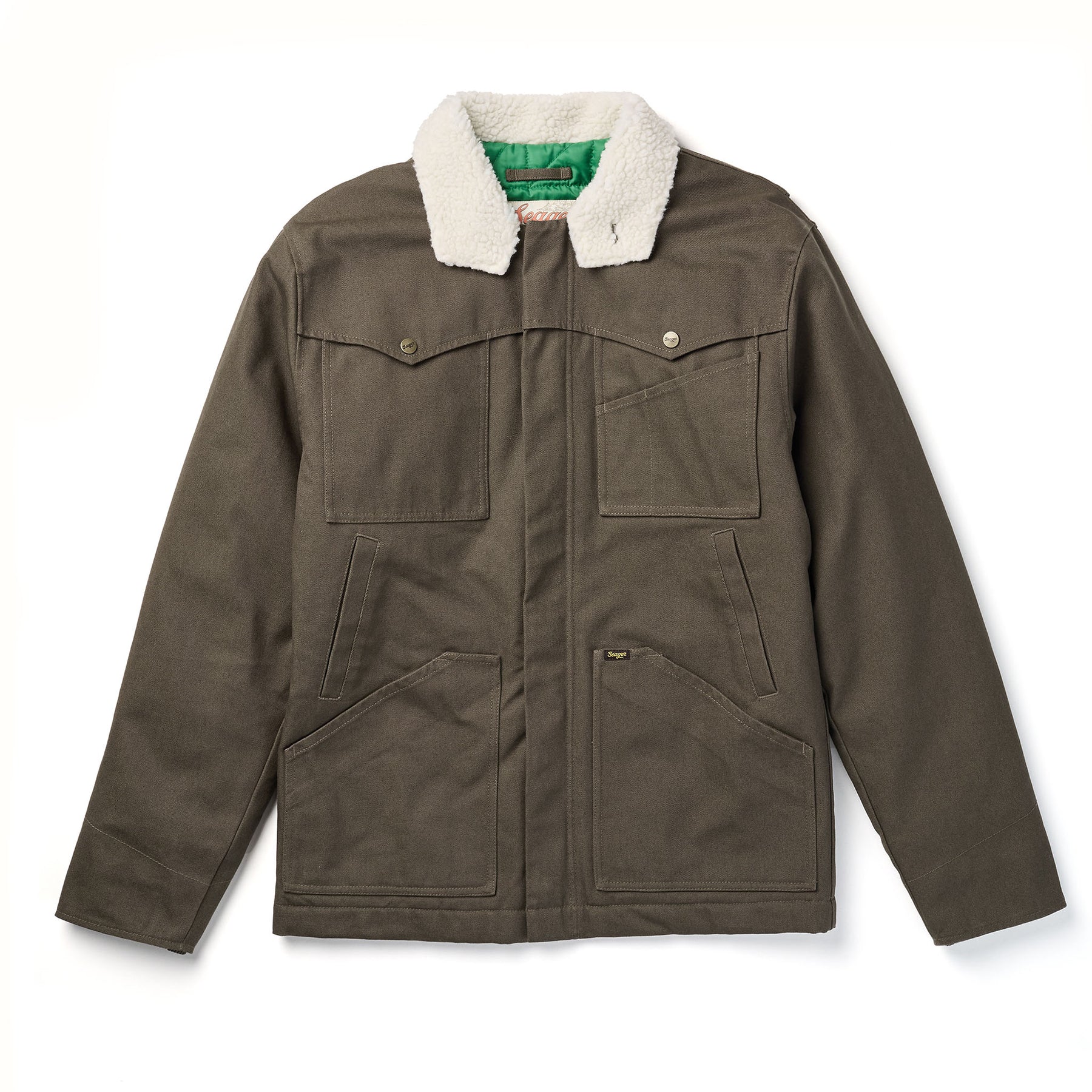 SEAGER Heartworn Highway Jacket - DARKWOOD | Sun Diego Boardshops
