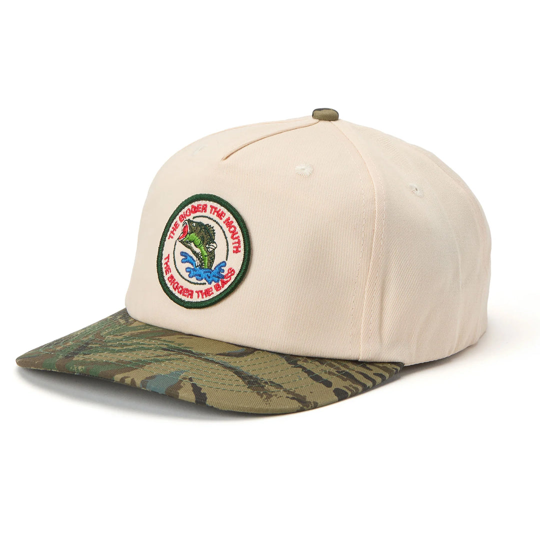 Seager I'm Hooked Snapback - CREAM/CAMO - Sun Diego Boardshop