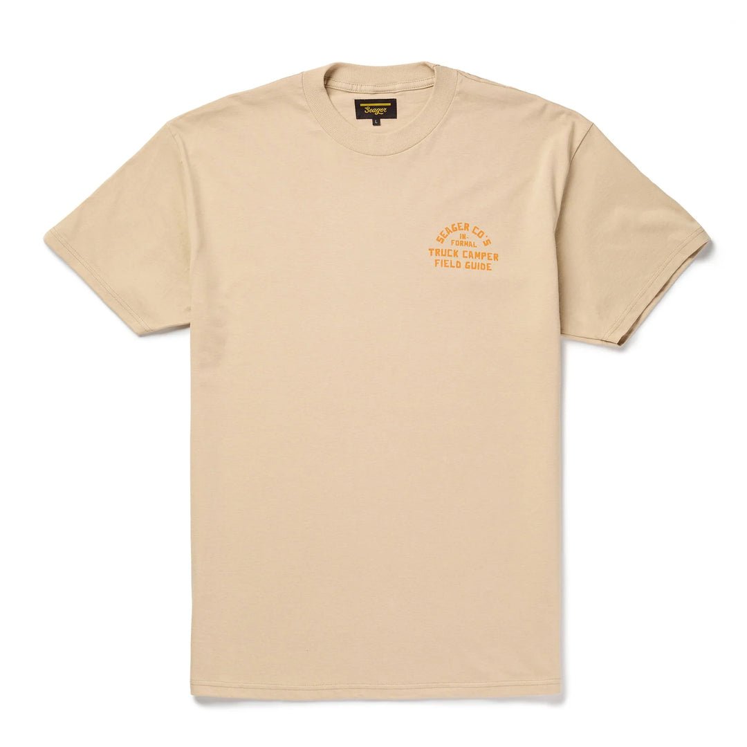 Seager Informal Truck Guide Tee - CREAM - Sun Diego Boardshop