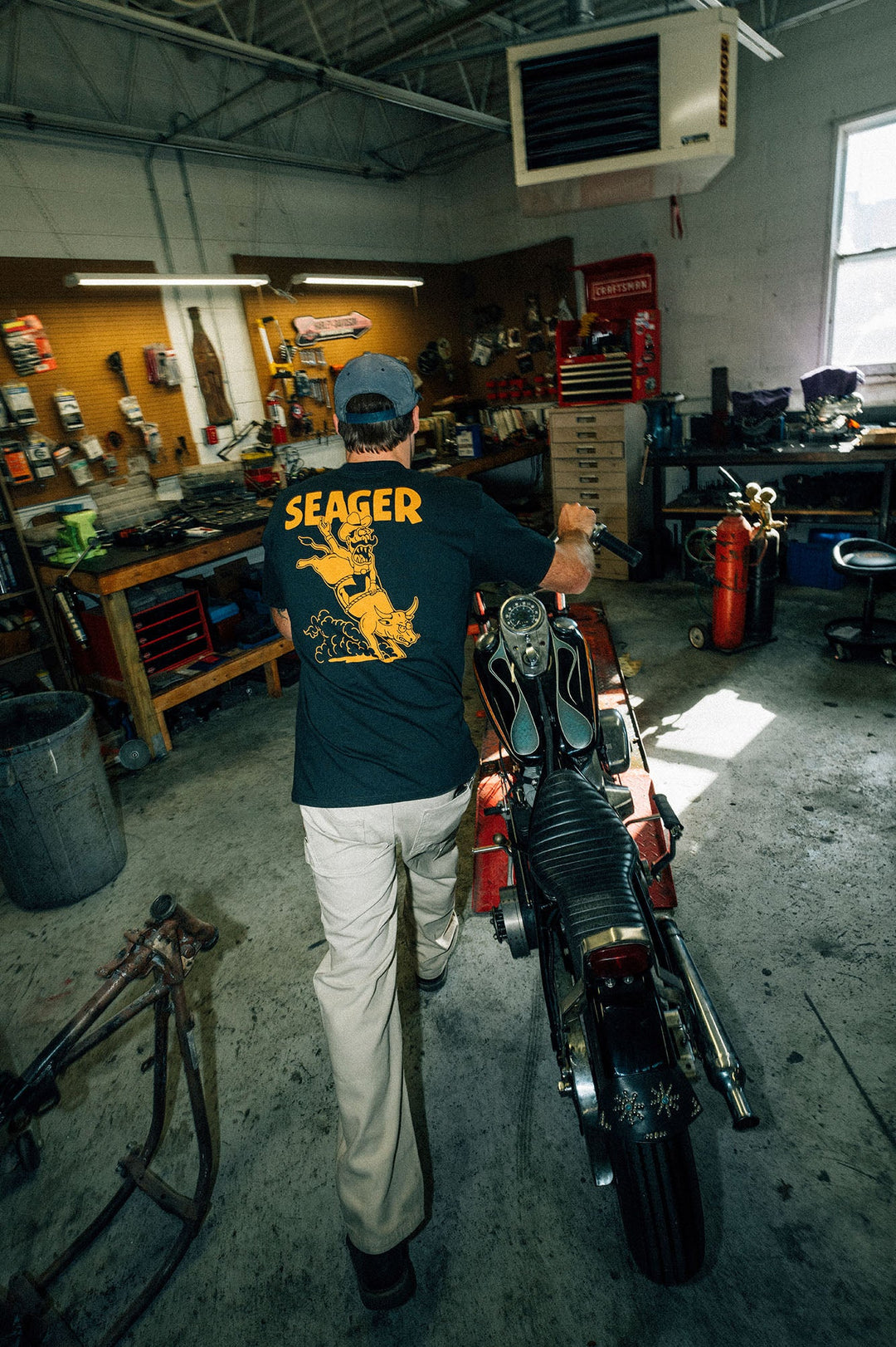 Seager Jaripeo Tee - BLACK - Sun Diego Boardshop