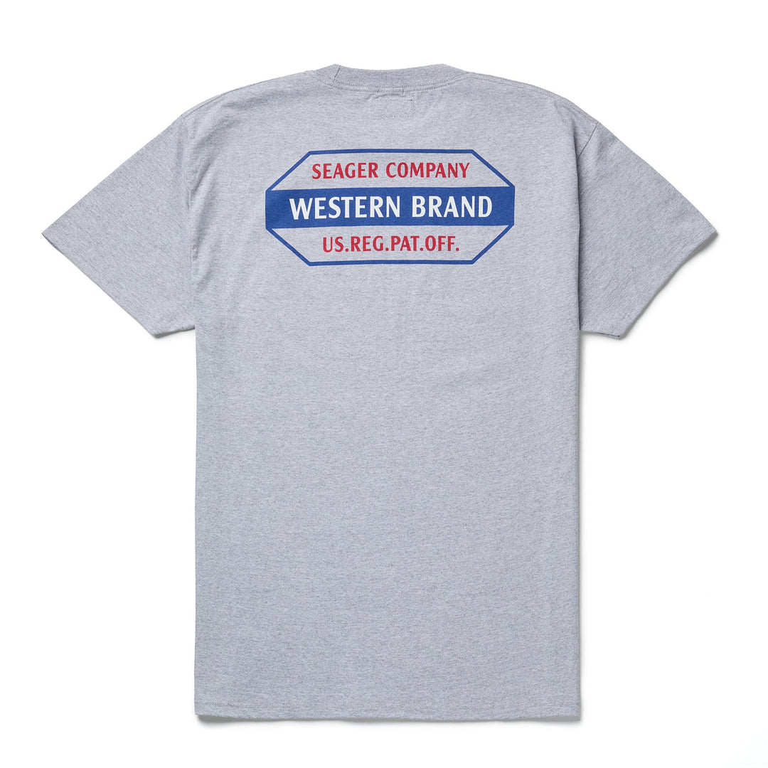 Seager Justin Tee - HEATHER GRAY - Sun Diego Boardshop