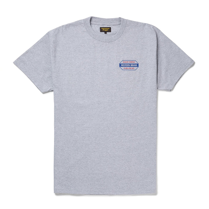 Seager Justin Tee - HEATHER GRAY - Sun Diego Boardshop