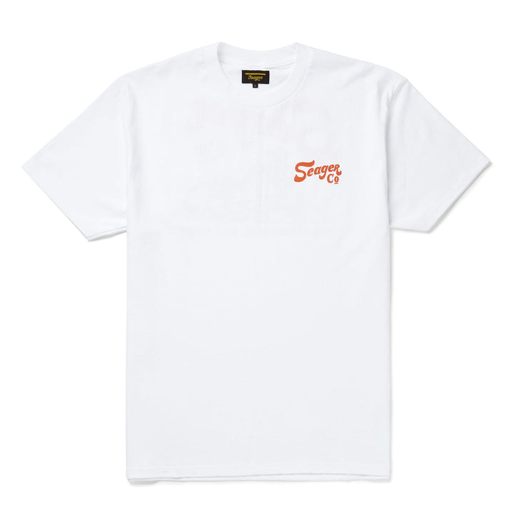 Seager Lonesome Tee - WHITE - Sun Diego Boardshop