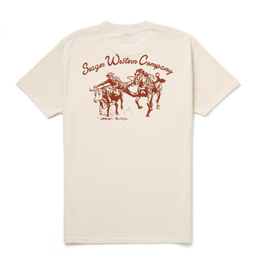 Seager Los Rios Tee - Vintage White - Sun Diego Boardshop