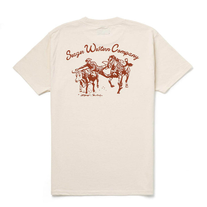 Seager Los Rios Tee - Vintage White - Sun Diego Boardshop