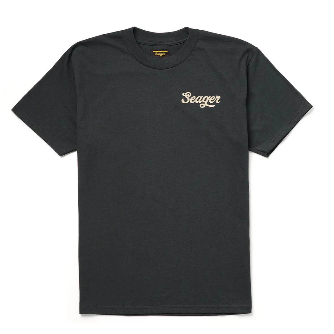 Seager Men's Russ Tee - Vintage Black - Sun Diego Boardshop