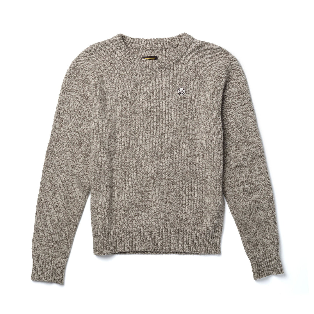 SEAGER Wharf Knit Sweater - SALT N PEPPER - Sun Diego Boardshop