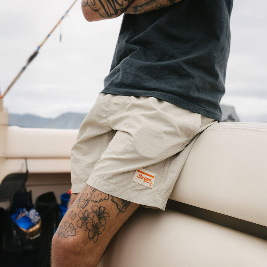 Seager Yuma Light Shorts Stone - Stone - Sun Diego Boardshop
