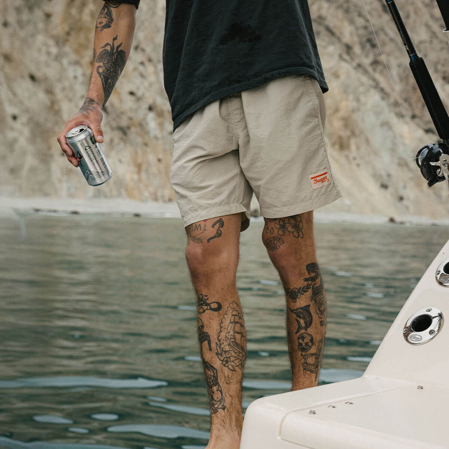 Seager Yuma Light Shorts Stone - Stone - Sun Diego Boardshop