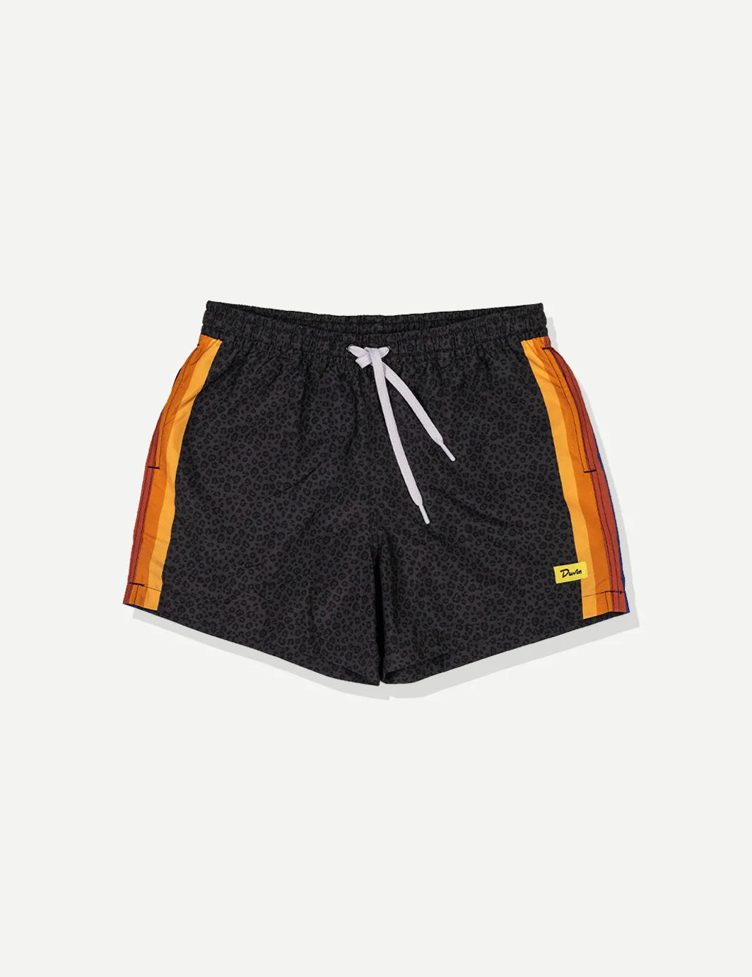 Duvin Men's Black Cat Swim Short - Black - Sun Diego Boardshop