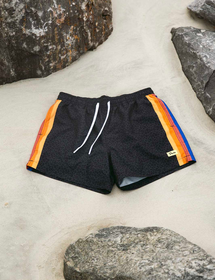 Duvin Men's Black Cat Swim Short - Black - Sun Diego Boardshop