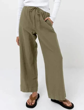 Rhythm Classic Drawstring Pant - Olive - Sun Diego Boardshop
