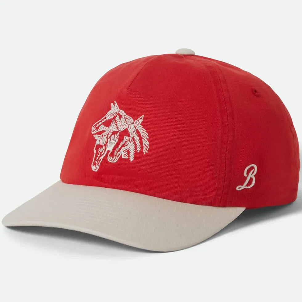 Brixton Brixton Round Up Adjustable Hat - Washed Adrenaline Rush/Whitecap - Sun Diego Boardshop