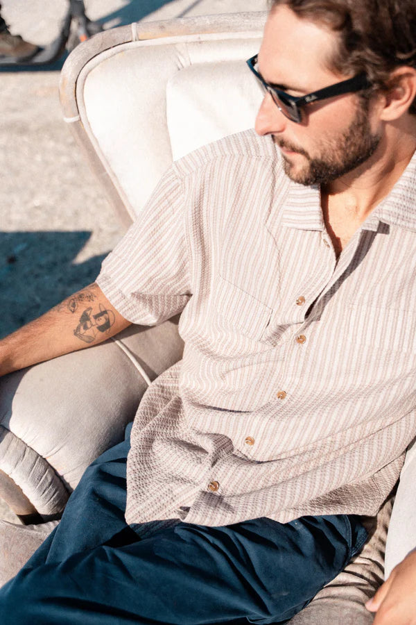 Rhythm Floragraph Short Sleeve Shirt - Incense - Sun Diego Boardshop