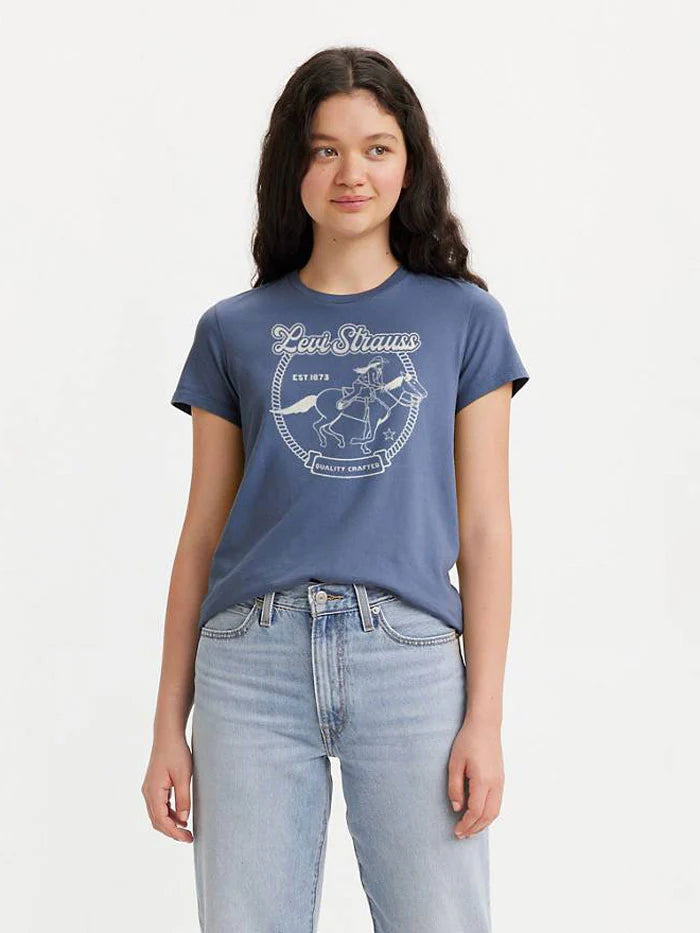 Levi's PERFECT T-SHIRT - 2537 VINTAGE INDIGO - Sun Diego Boardshop