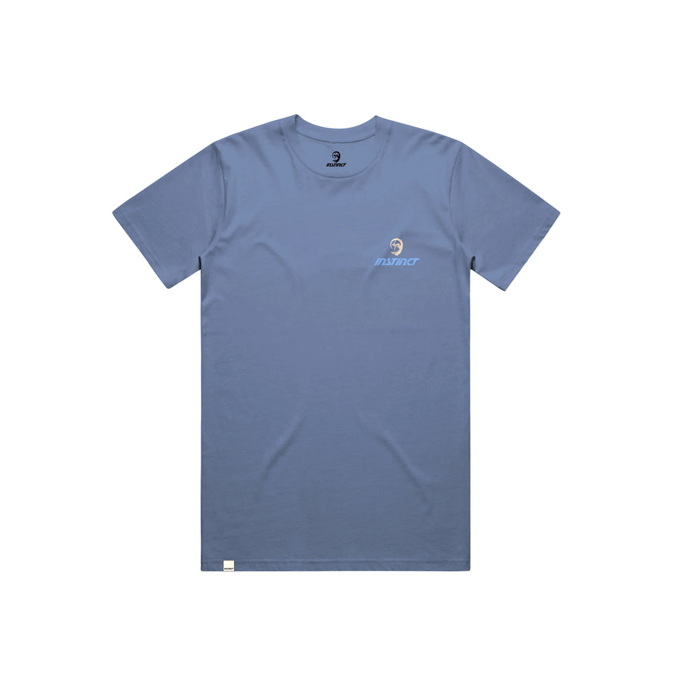 Instinct Men's Paradise Cove Tee - Washed Denim - Sun Diego Boardshop