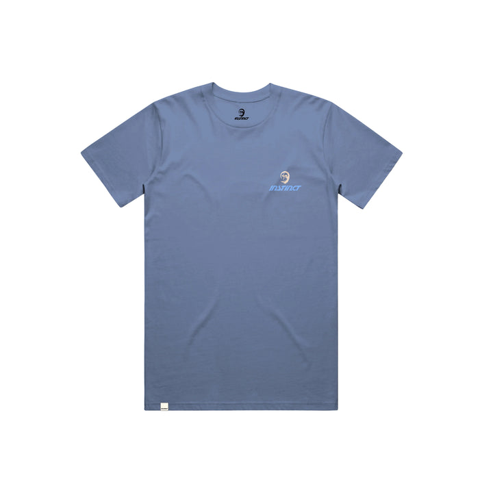 Instinct Men's Paradise Cove Tee - Washed Denim - Sun Diego Boardshop