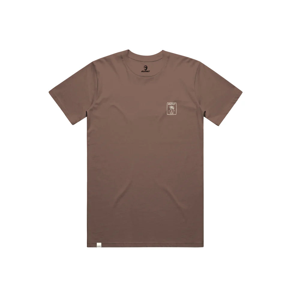 Instinct Sway Daze Tee - Espresso - Sun Diego Boardshop