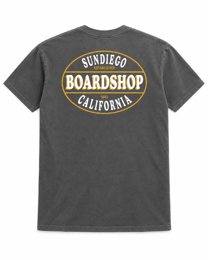 Sun Diego SDBSCA T-Shirt - BLACK - Sun Diego Boardshop