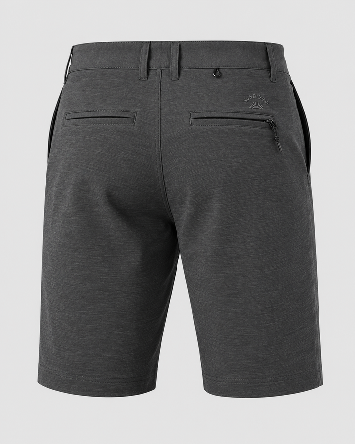 SunDiego Seaway Hybrid Shorts - Dark Charcoal - Sun Diego Boardshop
