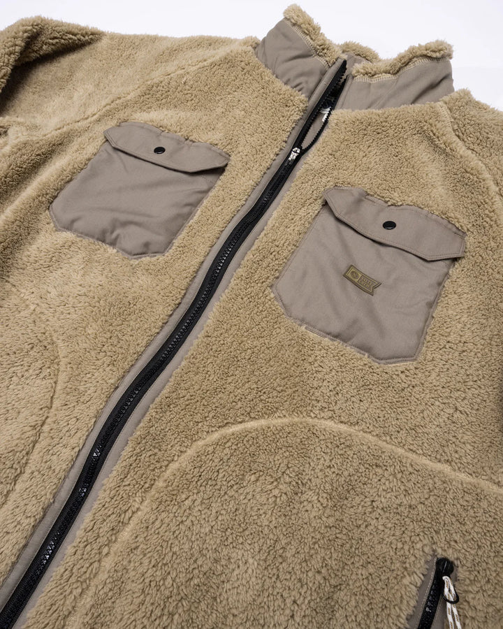 Salty Crew Swellter Sherpa Fleece - Mushroom