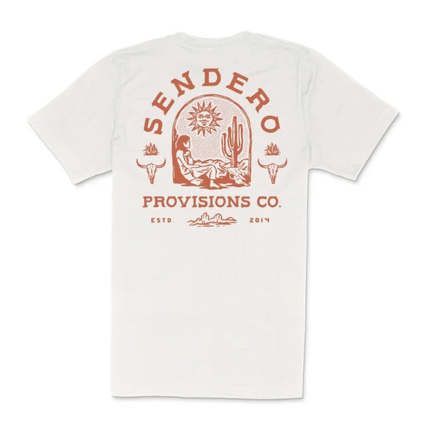 Sendero De Sonora T-Shirt - VINTAGE WHITE - Sun Diego Boardshop