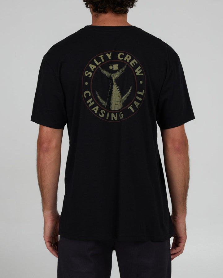 Salty Crew Tailgate S/S Premium Tee - BLACK - Sun Diego Boardshop