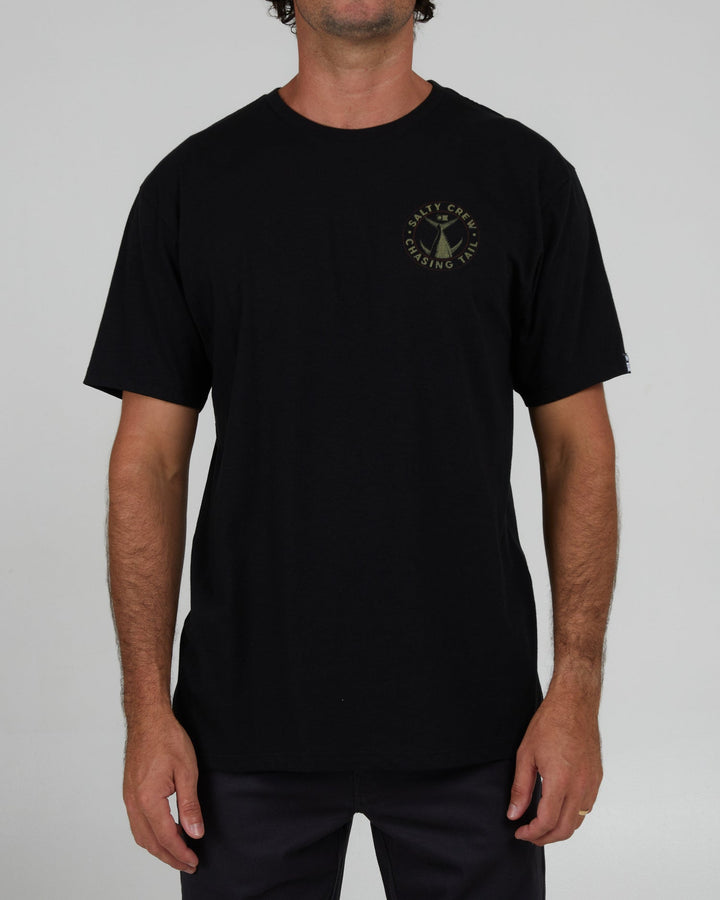 Salty Crew Tailgate S/S Premium Tee - BLACK - Sun Diego Boardshop