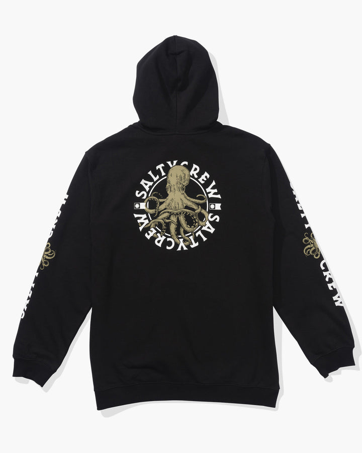 Salty Crew Tentacles Fleece Hoodie - BLACK - Sun Diego Boardshop