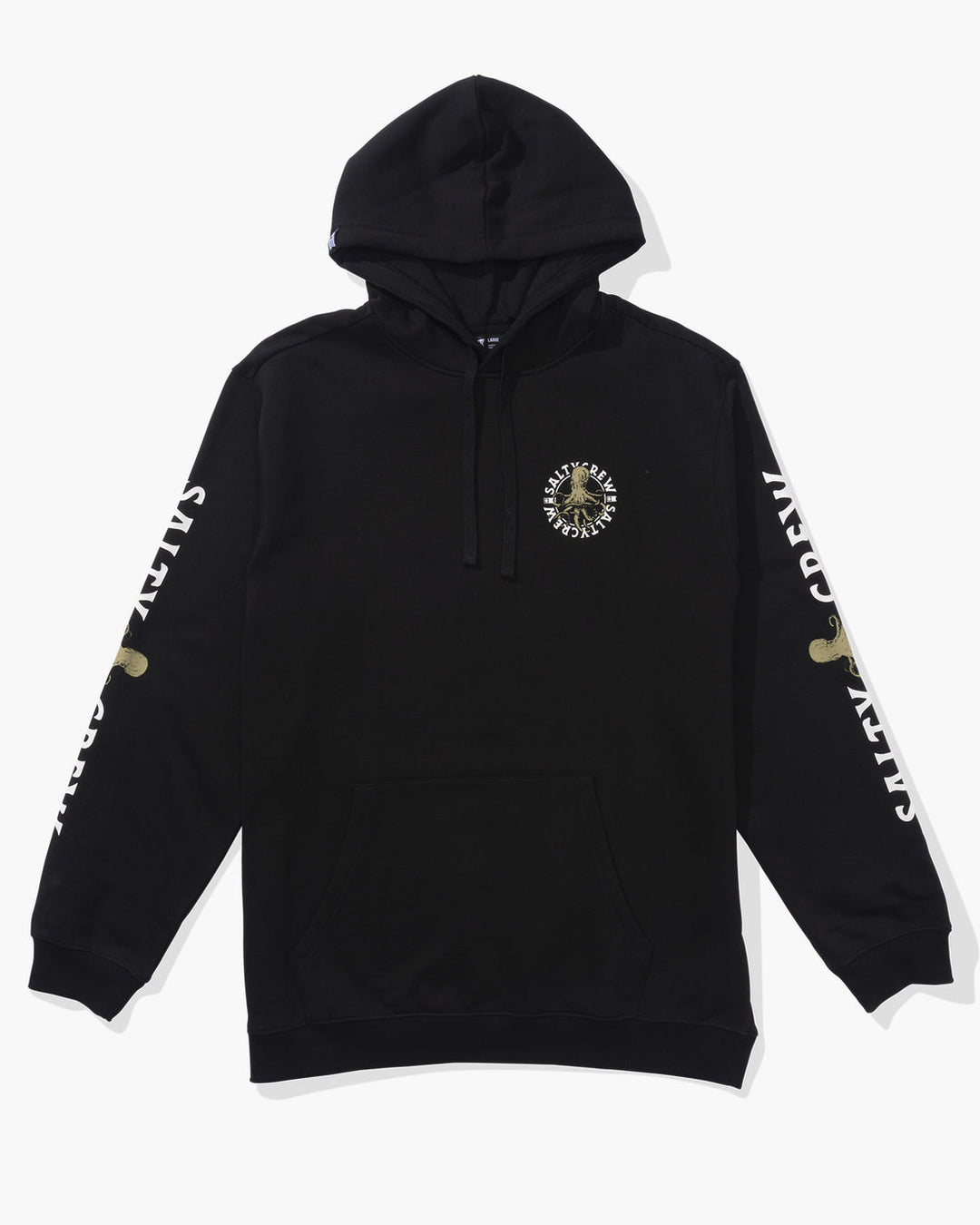 Salty Crew Tentacles Fleece Hoodie - BLACK - Sun Diego Boardshop