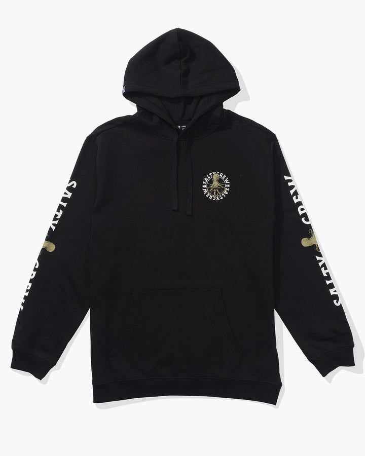 Salty Crew Tentacles Fleece Hoodie - BLACK - Sun Diego Boardshop