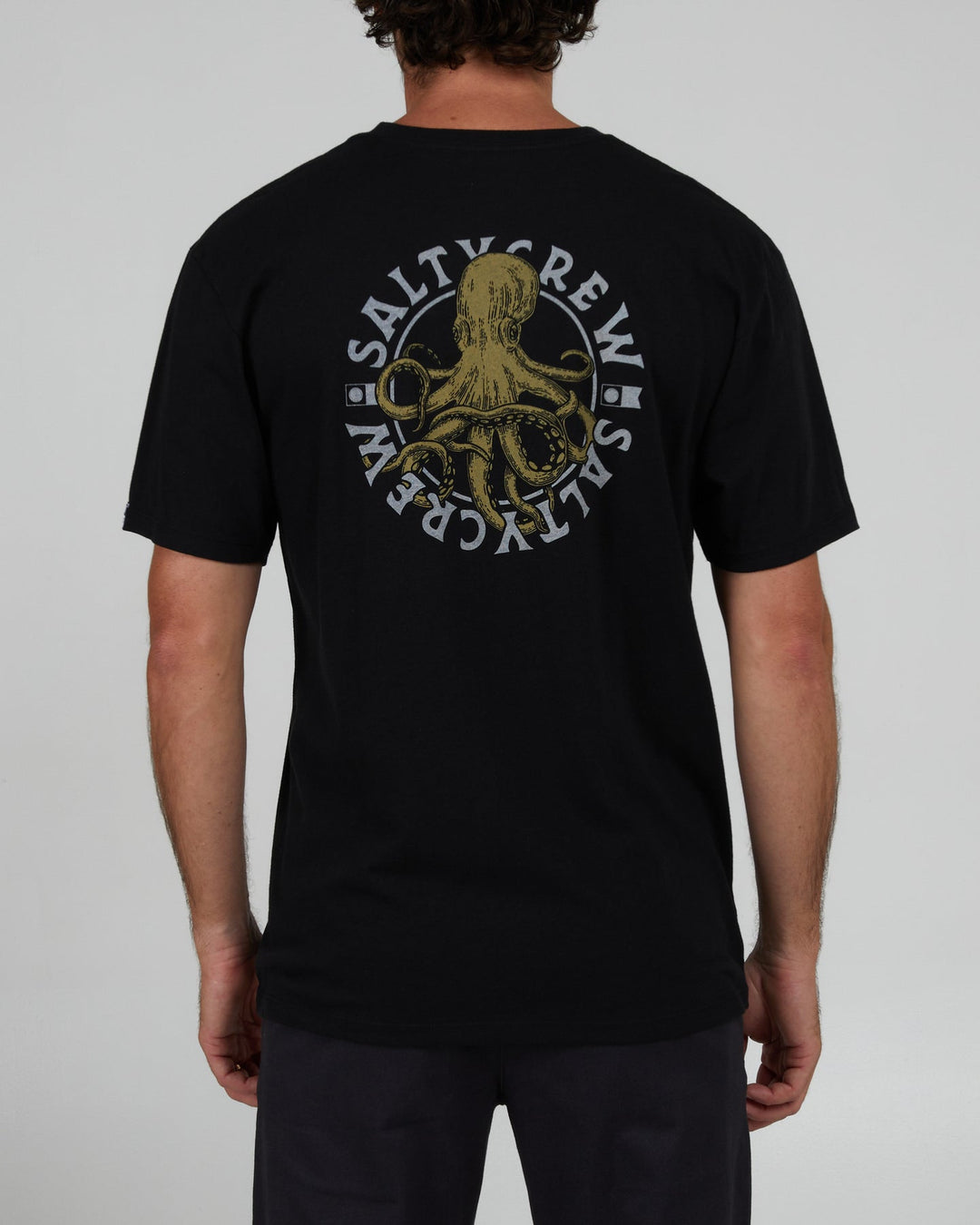 Salty Crew Tentacles Black S/S Premium Tee - BLACK - Sun Diego Boardshop