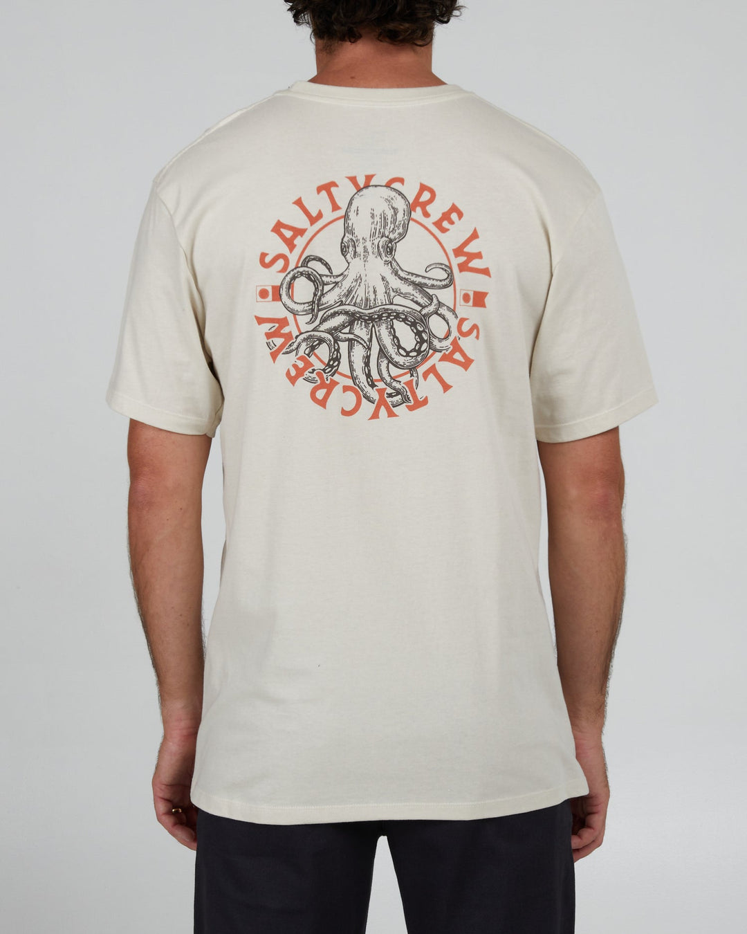 Salty Crew Tentacles Bone S/S Premium Tee - BONE - Sun Diego Boardshop