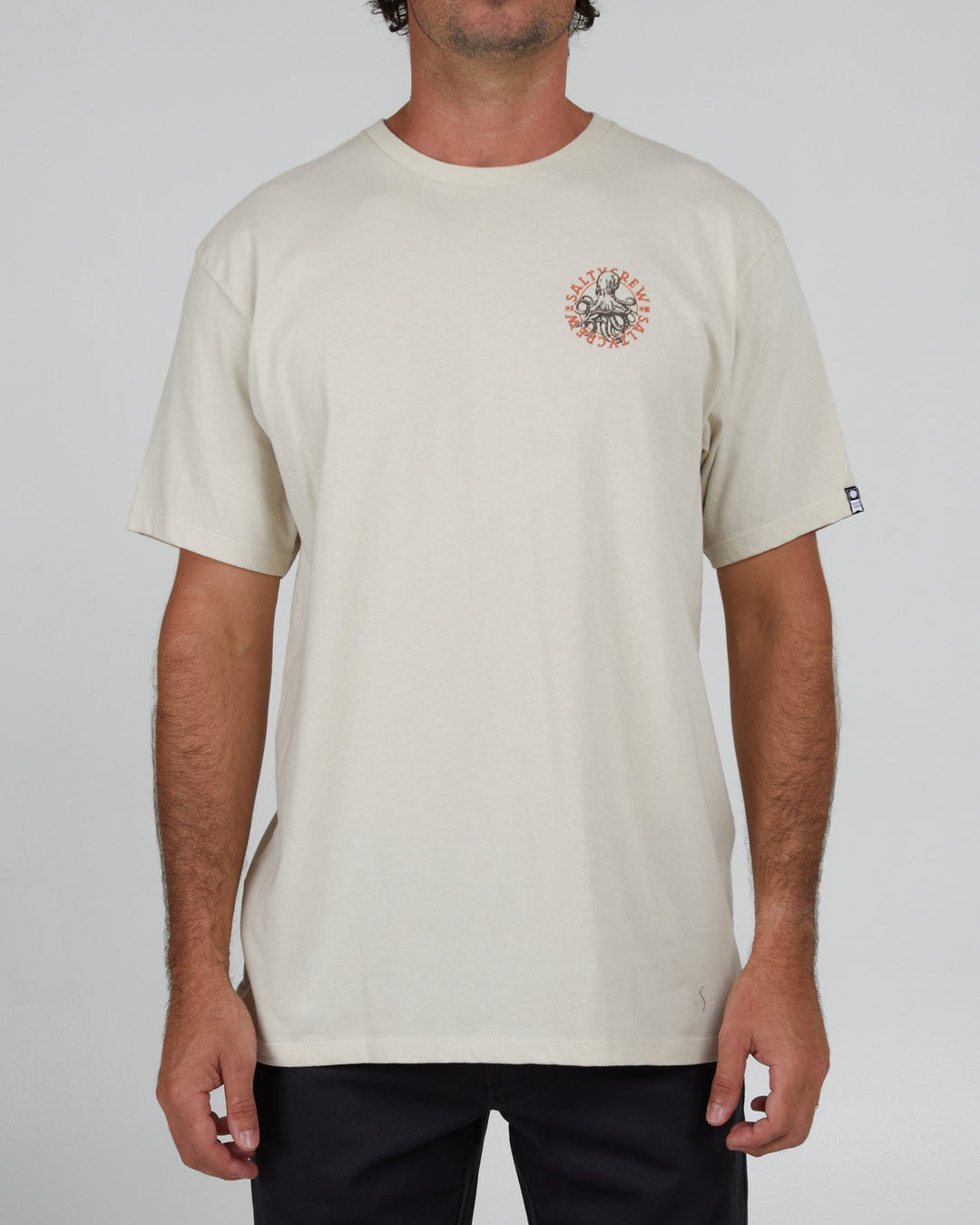 Salty Crew Tentacles Bone S/S Premium Tee - BONE - Sun Diego Boardshop