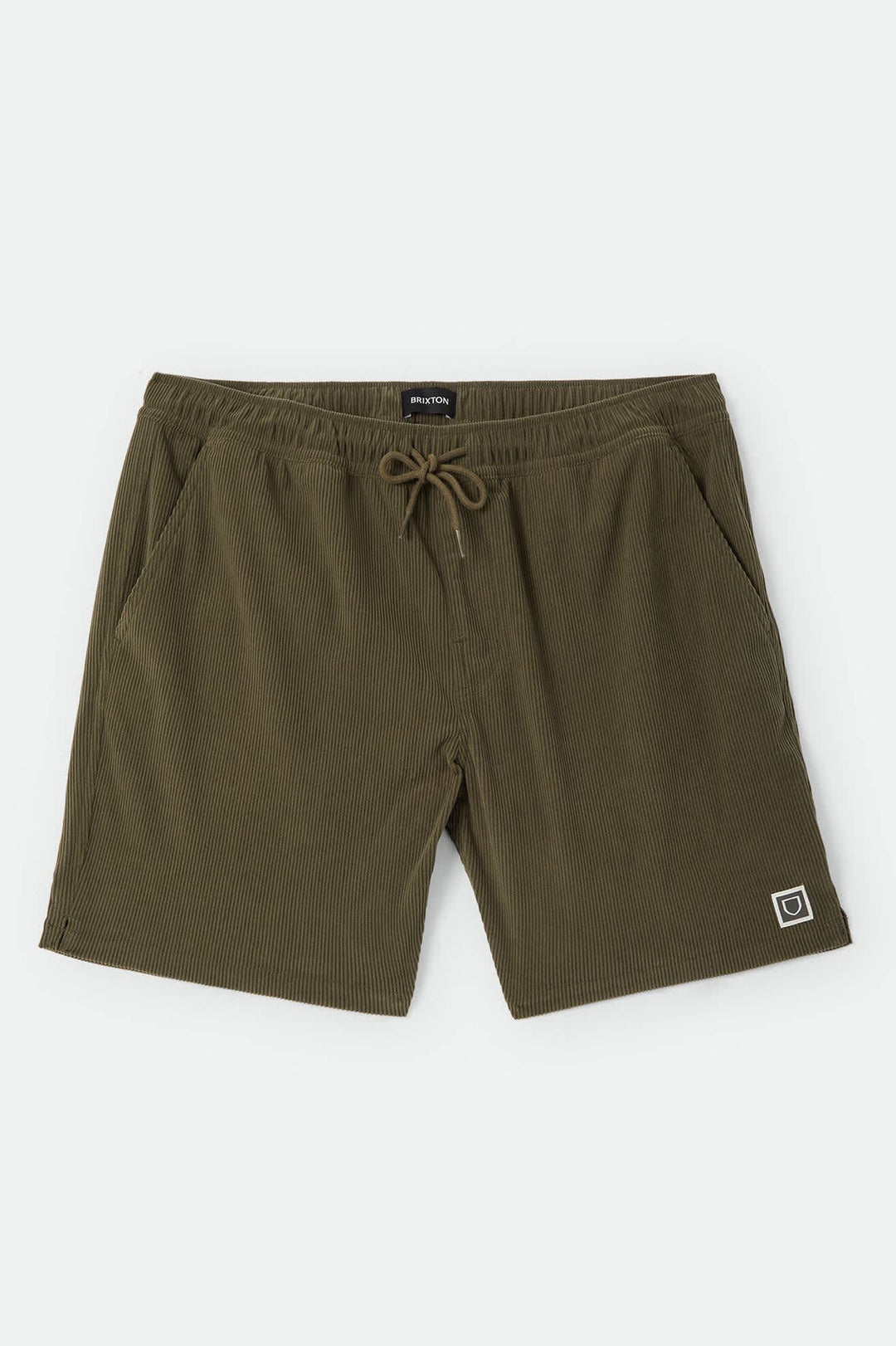 Brixton Men's Everyday Corduroy Short - Dark Olive - Sun Diego Boardshop