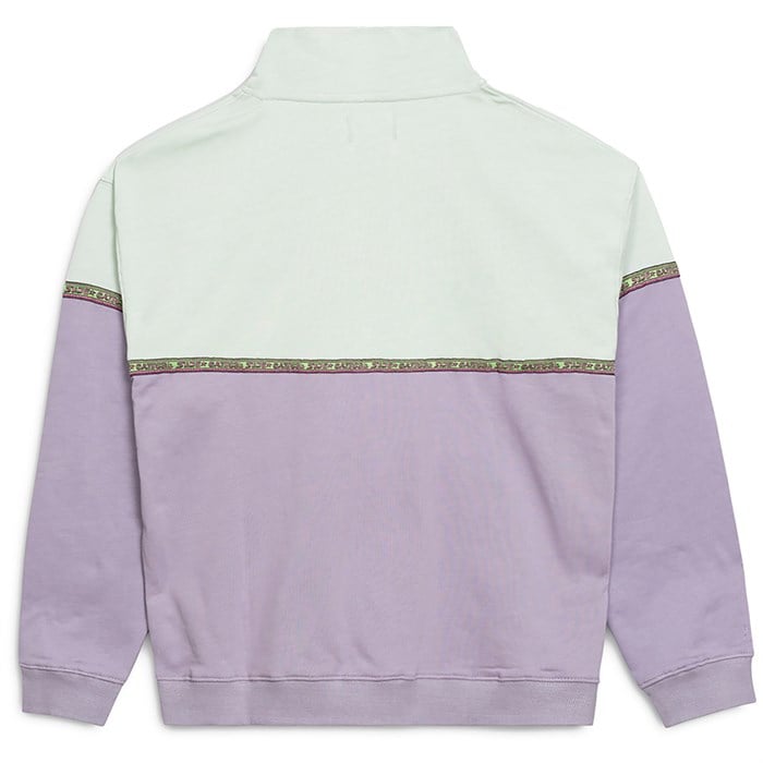 Critical Slide Cogs Quarter Zip Fleece - Green Haze - Sun Diego Boardshop