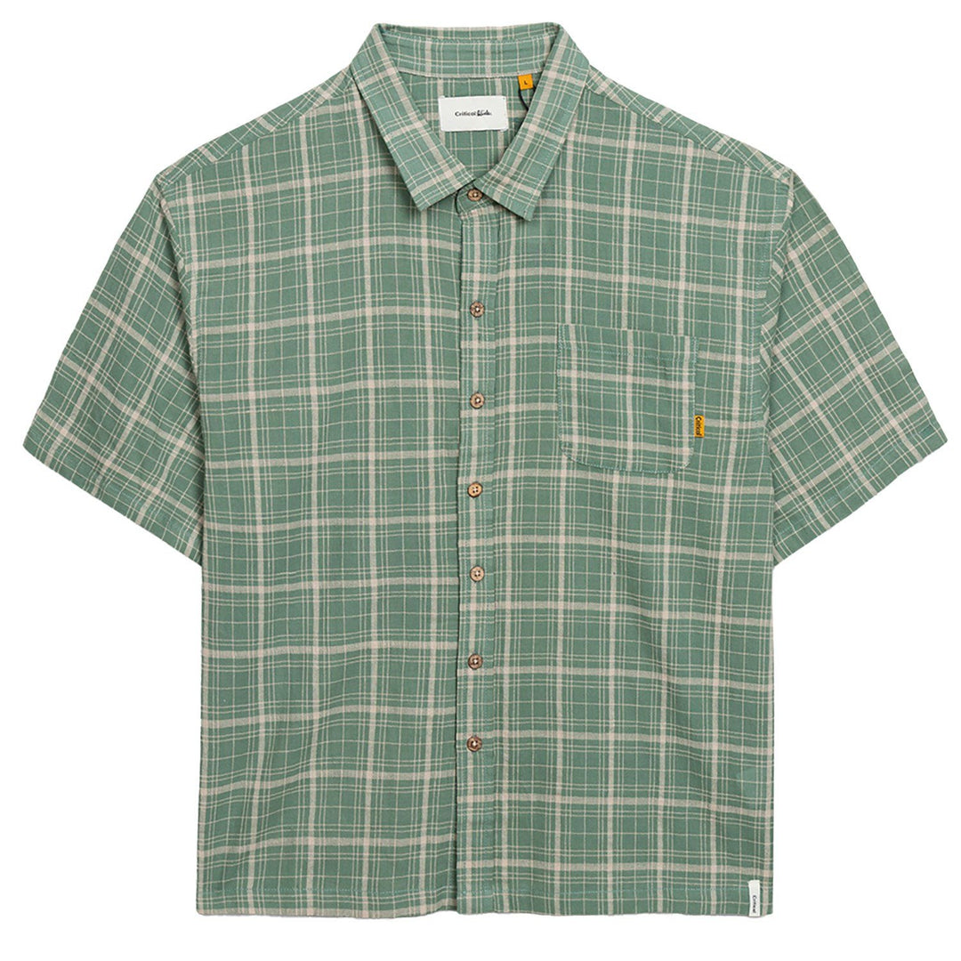 Critical Slide Tony Short Sleeve Shirt - Green - Sun Diego Boardshop