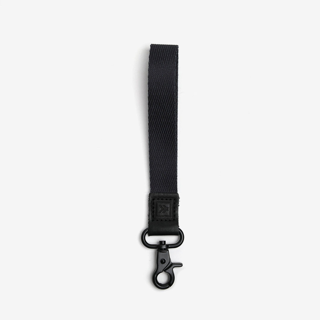 THREAD WRIST LANYARD - BLACK - Sun Diego Boardshop