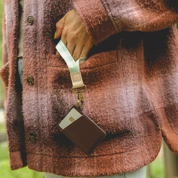 Thread Vertical Leather Wallet - Chocolate - Sun Diego Boardshop
