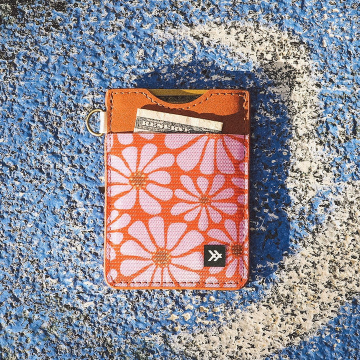 Thread Vertical Leather Wallet - Emmeline - Sun Diego Boardshop