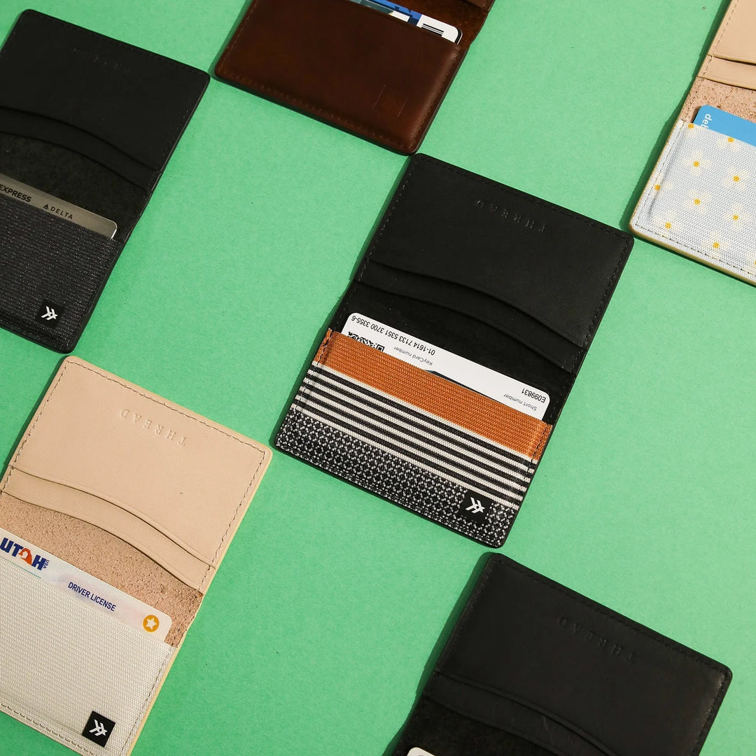 Thread Leather Bifold Wallet - Sanders - Sun Diego Boardshop