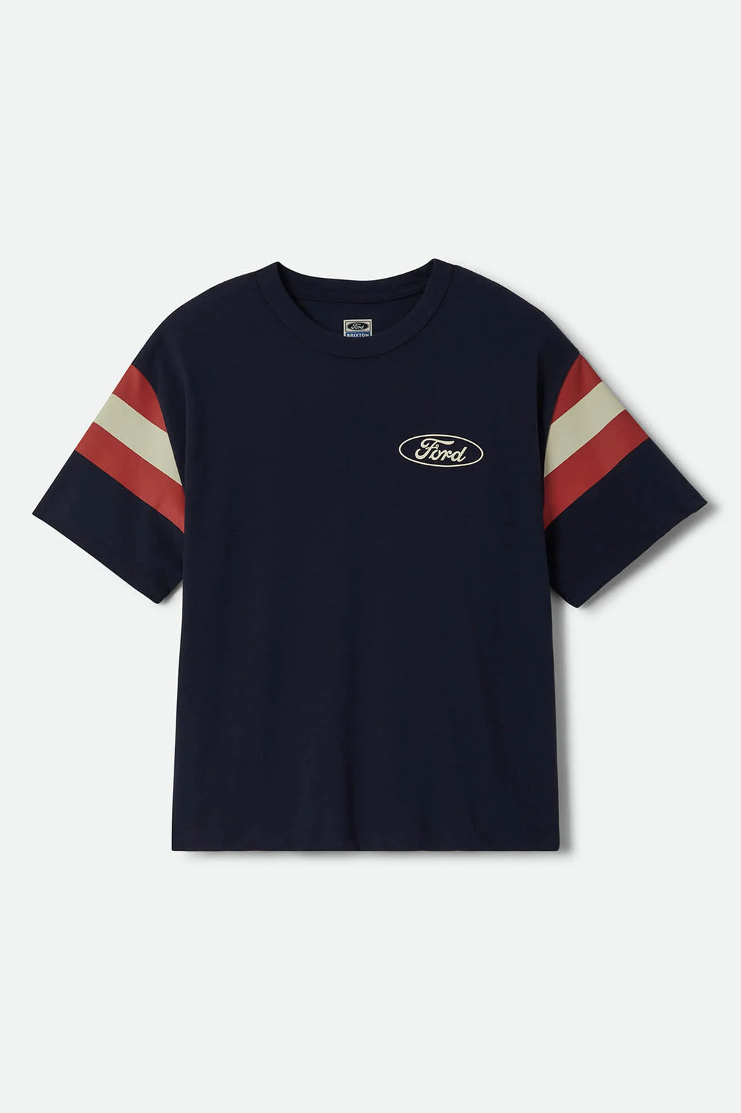 Brixton Men's Ford Built Tough Jersey - American Navy - Sun Diego Boardshop