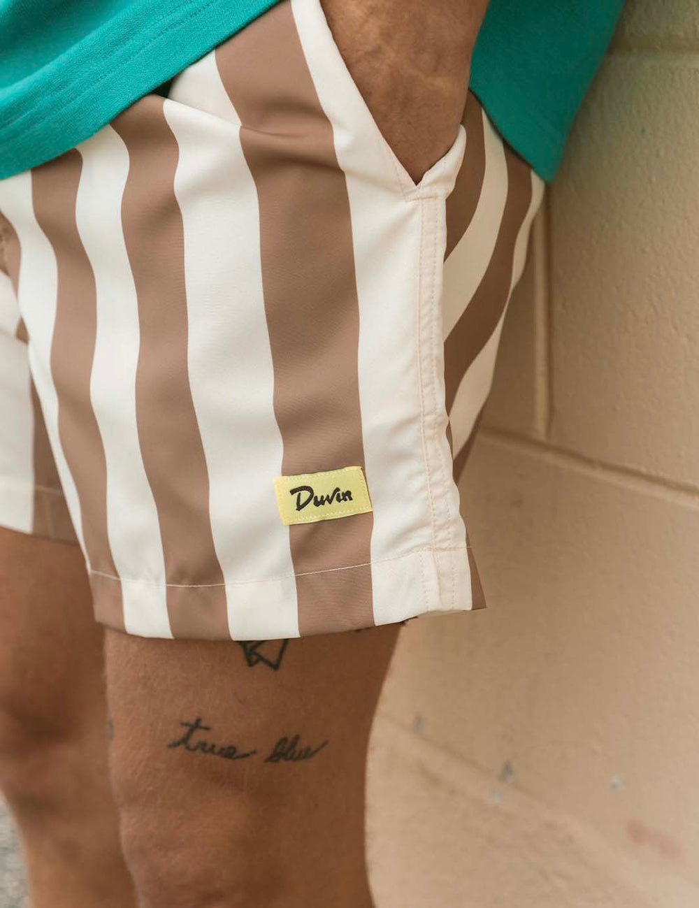 Duvin Travel Swim Short - Brown - Sun Diego Boardshop