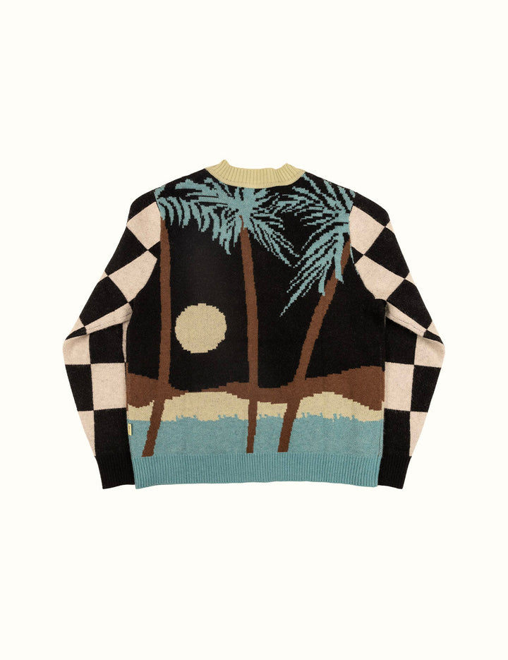 Duvin Tropical Cardigan - BLACK - Sun Diego Boardshop