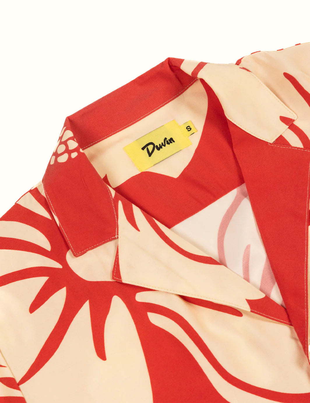 Duvin Women TROUBLE IN PARADISE CROP BUTTONUP - RED - Sun Diego Boardshop