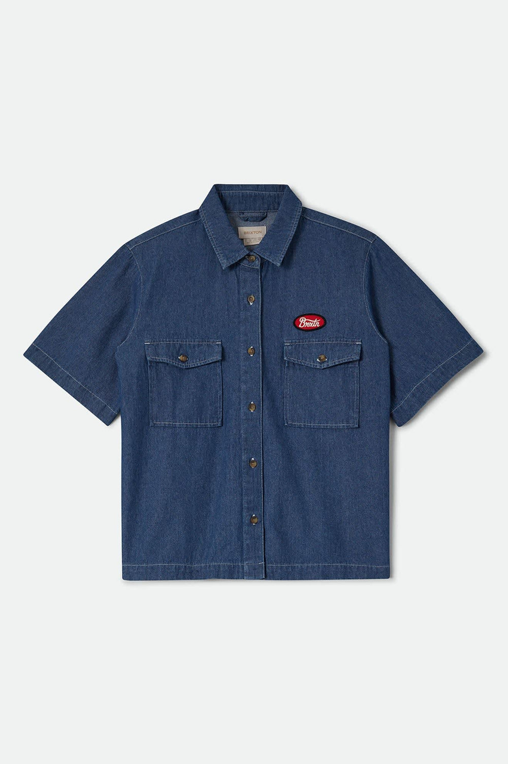 Brixton Women's Mechanics Shirt - Medium Chambray - Sun Diego Boardshop