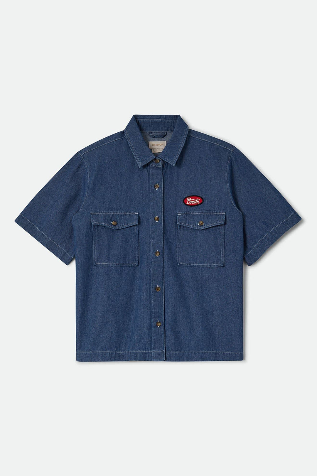Brixton Women's Mechanics Shirt - Medium Chambray - Sun Diego Boardshop